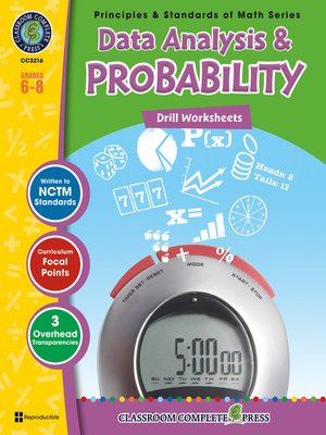 cover image of Data Analysis & Probability - Drill Sheets